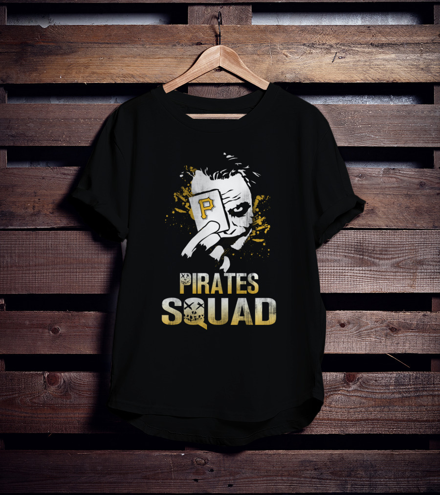 Pittsburgh Pirates Squad Joker Card Fan T-Shirt