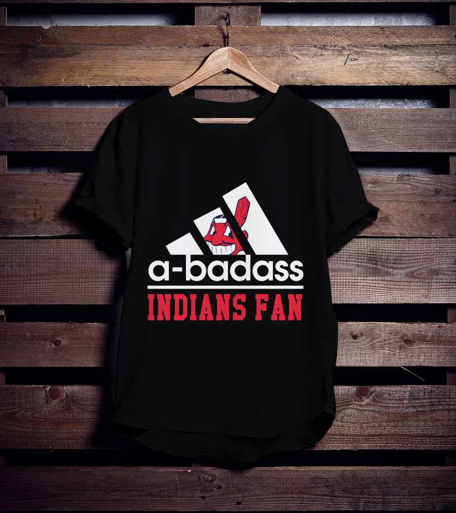 A-Badass Indians Fan T-Shirt