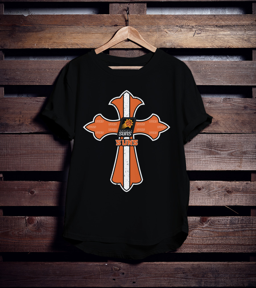 Phoenix Suns Cross Christian Faith Fans T-Shirt