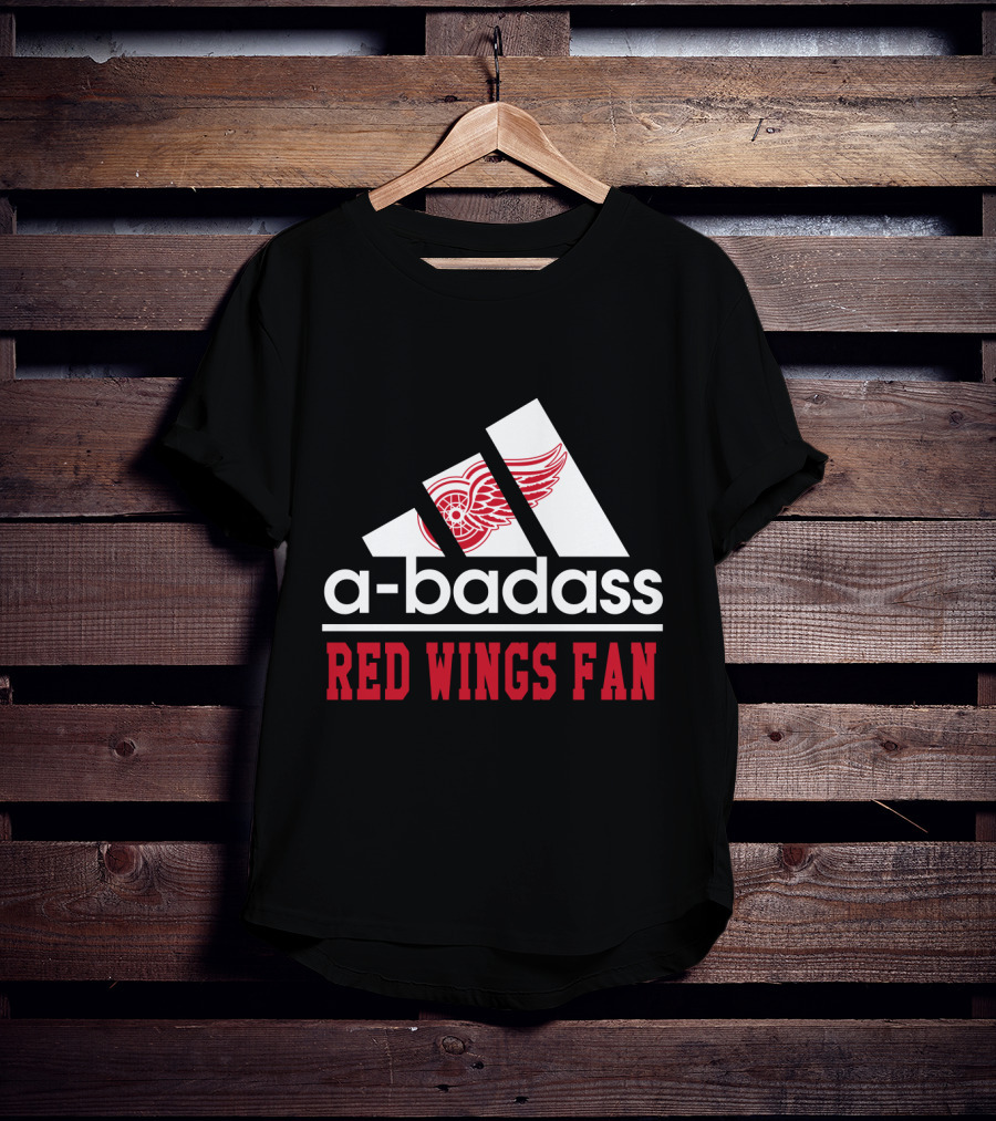 Detroit Red Wings Fan A-badass T-Shirt