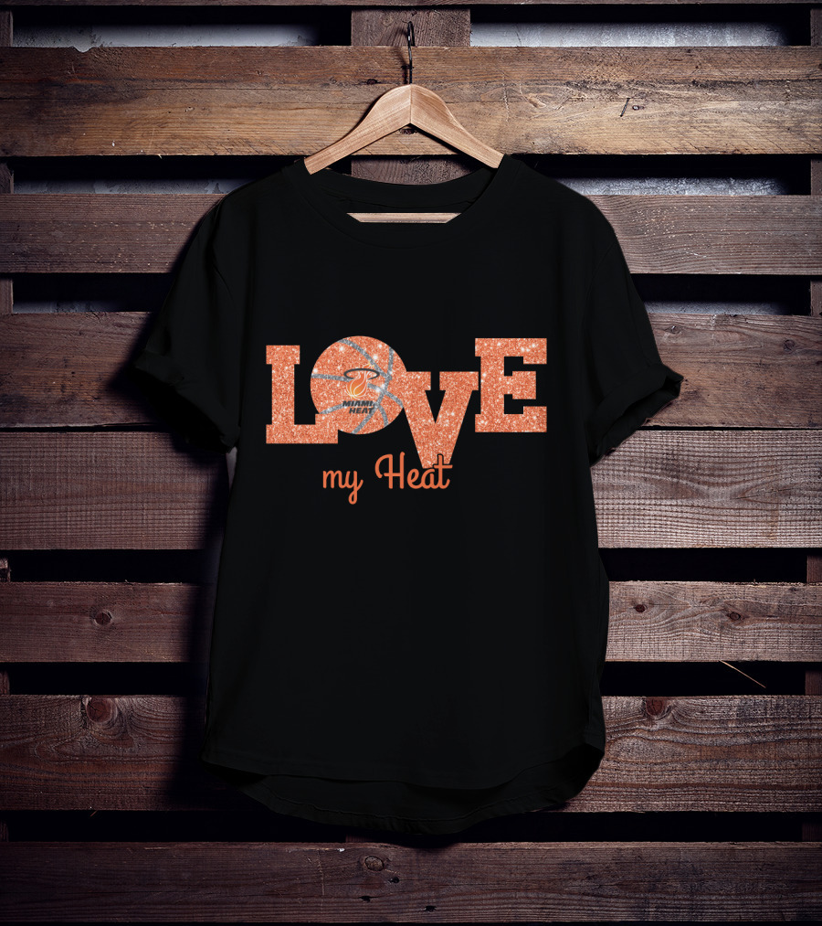 Love My Miami Heat Basketball Passion T-Shirt