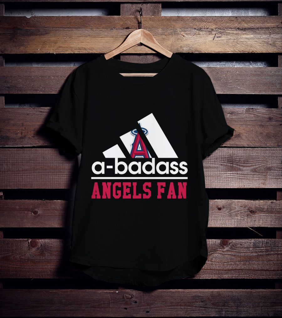 Los Angeles Angels A-Badass Angels Fan T-Shirt