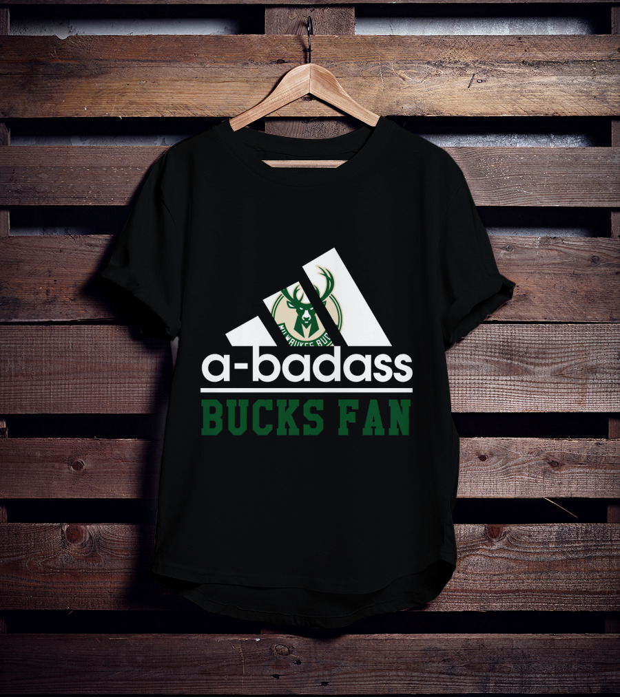 A-Badass Milwaukee Bucks Fan T-Shirt