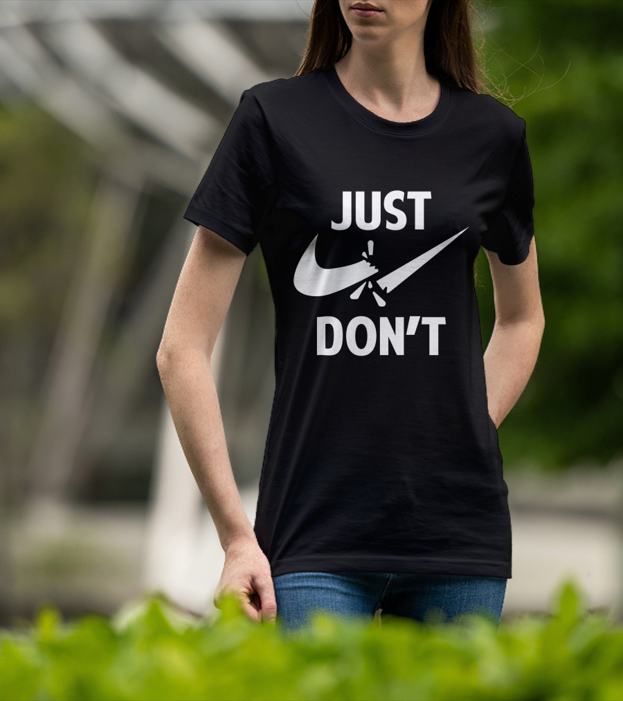 Nike Swoosh Just Don't T-Shirt