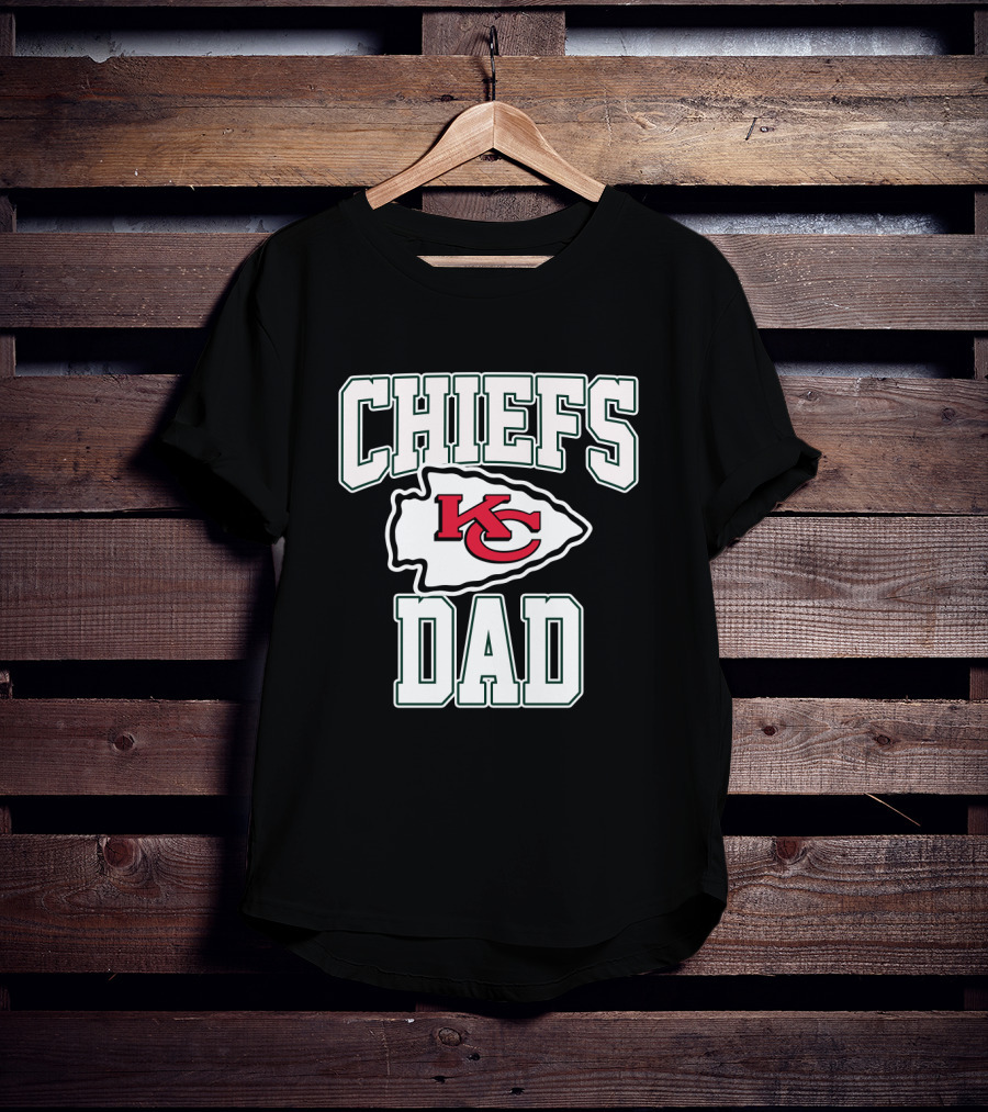 Chiefs Dad Kansas City Father's Day T-Shirt