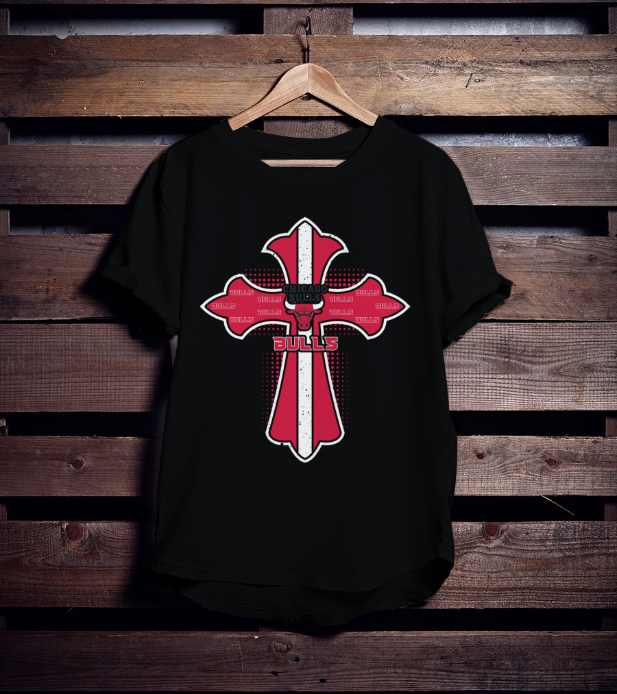Chicago Bulls Cross For Jesus Fans T-Shirt