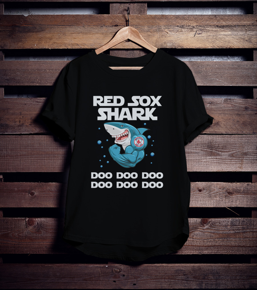 Boston Red Sox Shark Doo Doo Doo MLB T-Shirt