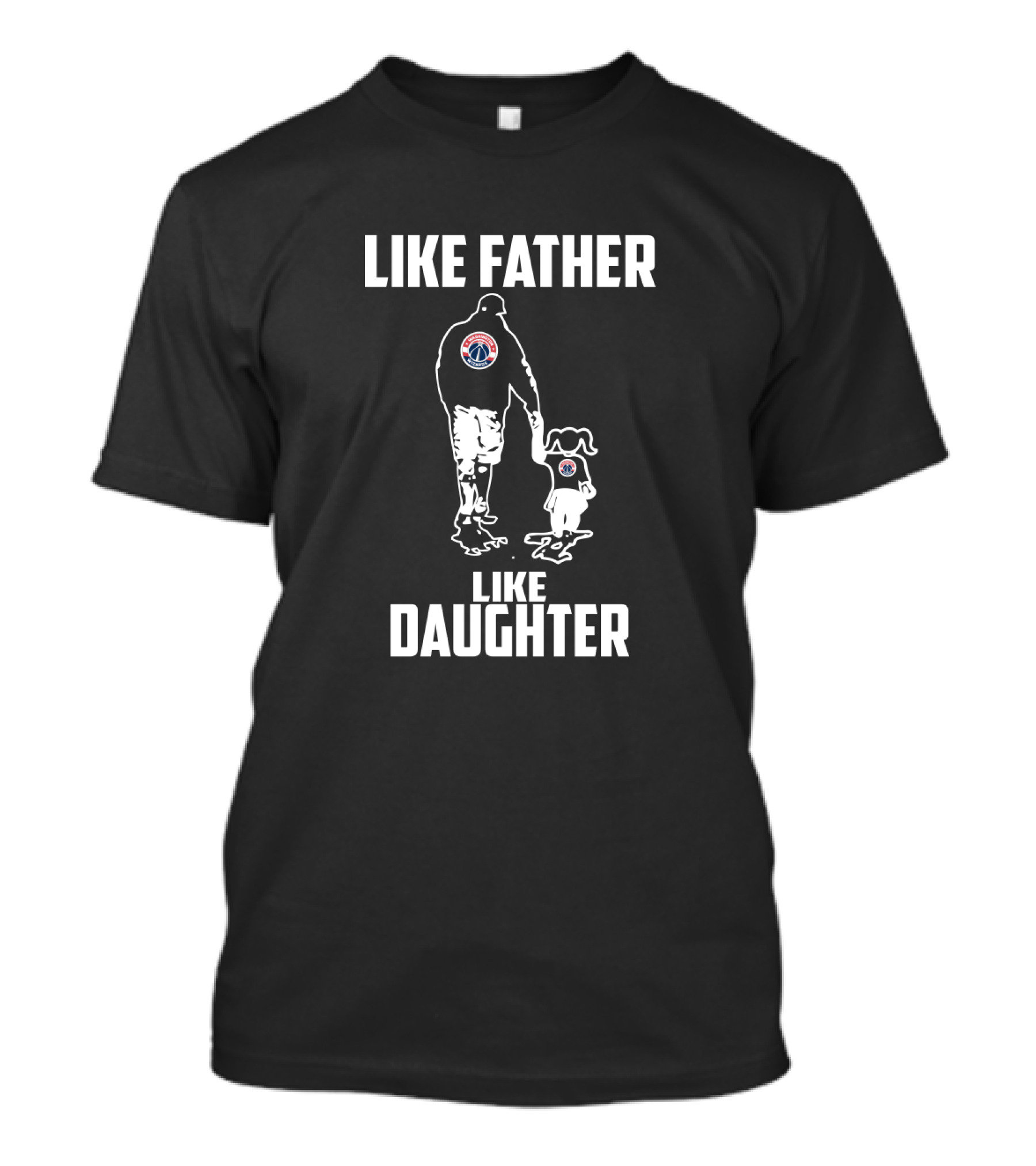 Washington Wizards Like Father Like Daughter Matching T-Shirt