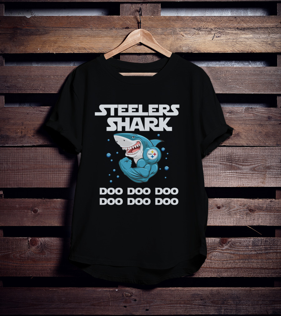 Steelers Shark Doo Doo Doo Nfl T-Shirt