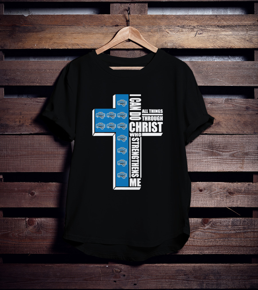 Orlando Magic I Can Do All Things Through Christ Who Strengthens Me T-Shirt