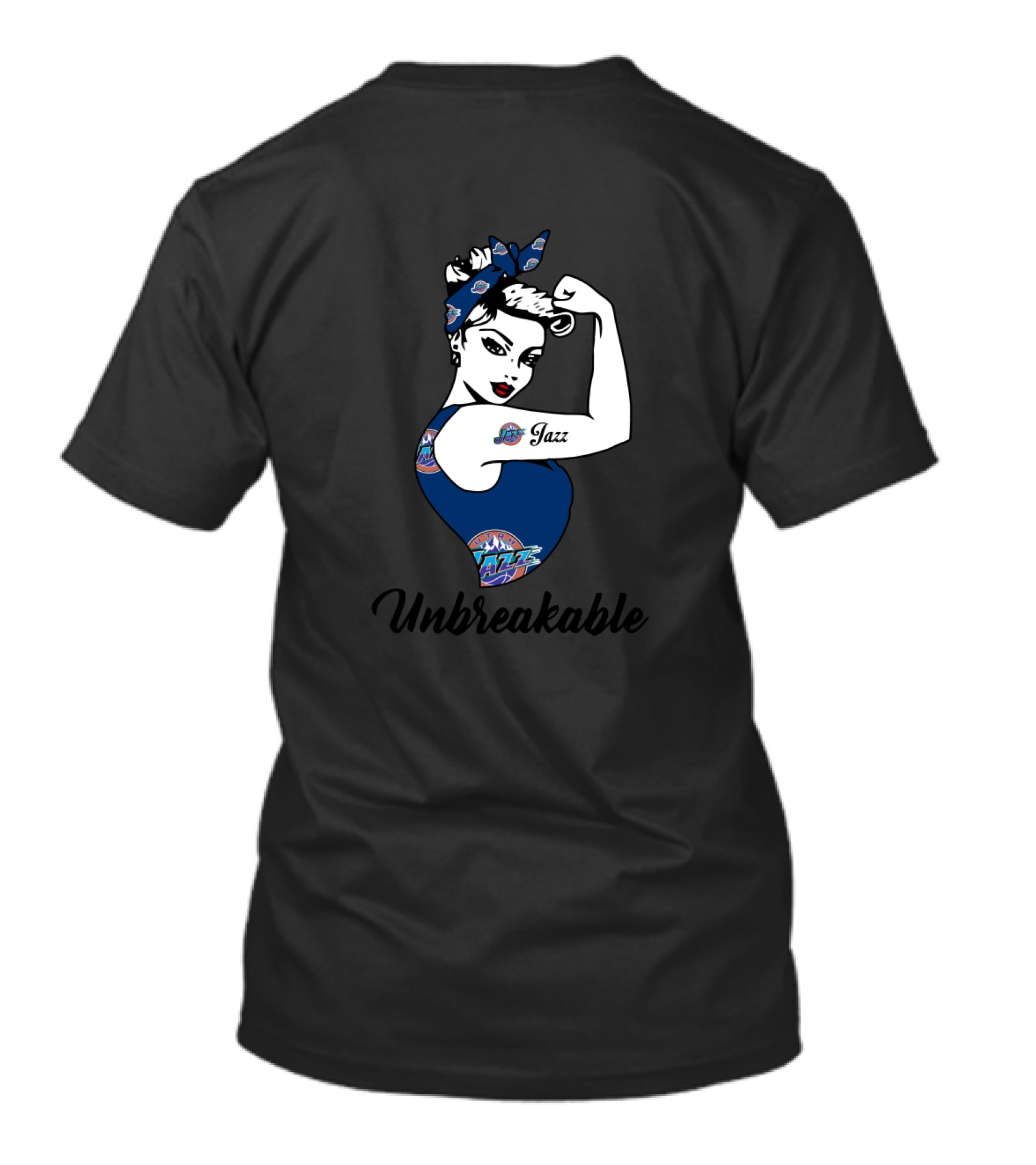 Unbreakable Utah Jazz Strong Girl T-Shirt