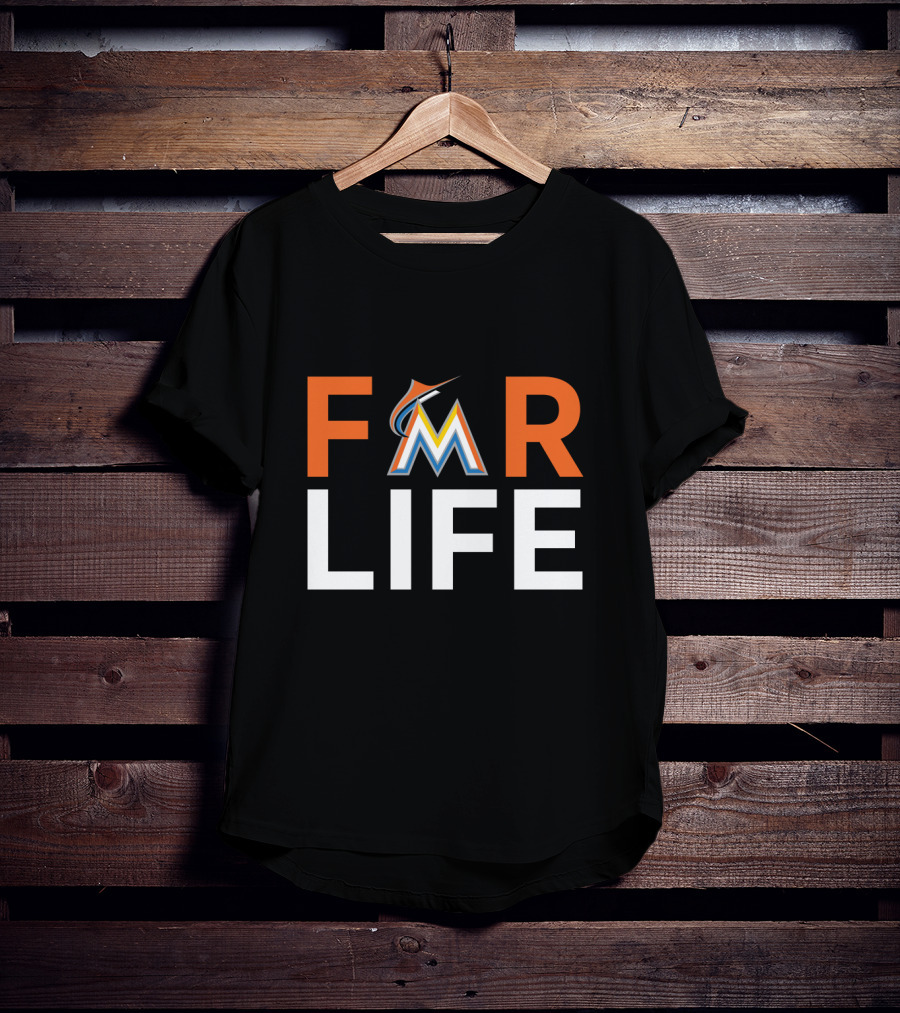 For Life Miami Marlins Fan Pride T-Shirt