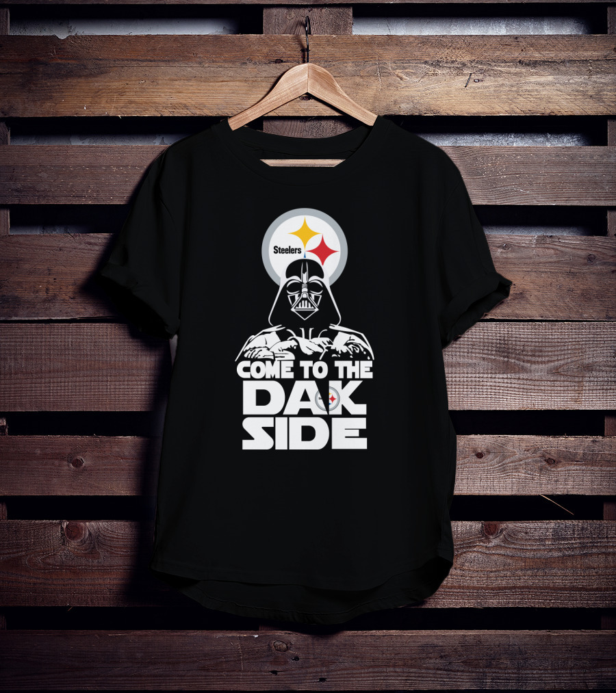 Darth Vader Come To The Dark Side Steelers Fans T-Shirt