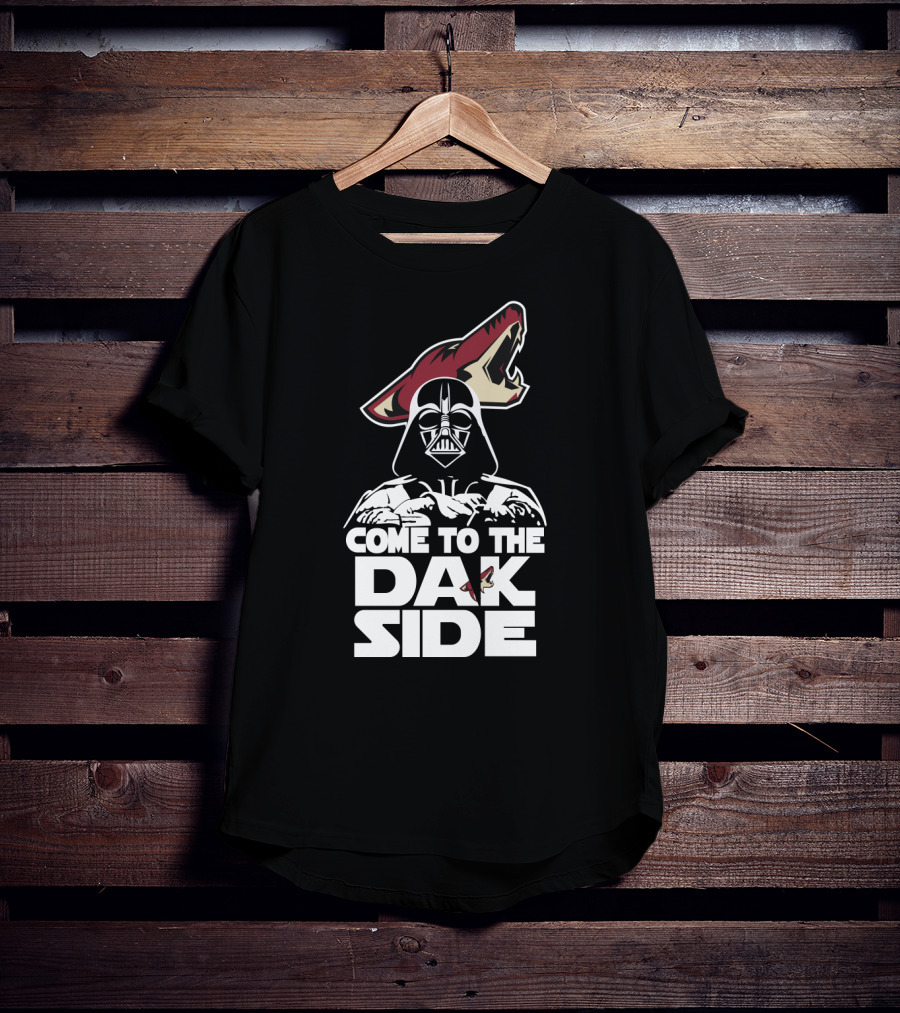 Darth Vader Come To The Dark Side Arizona Coyotes Fans T-Shirt