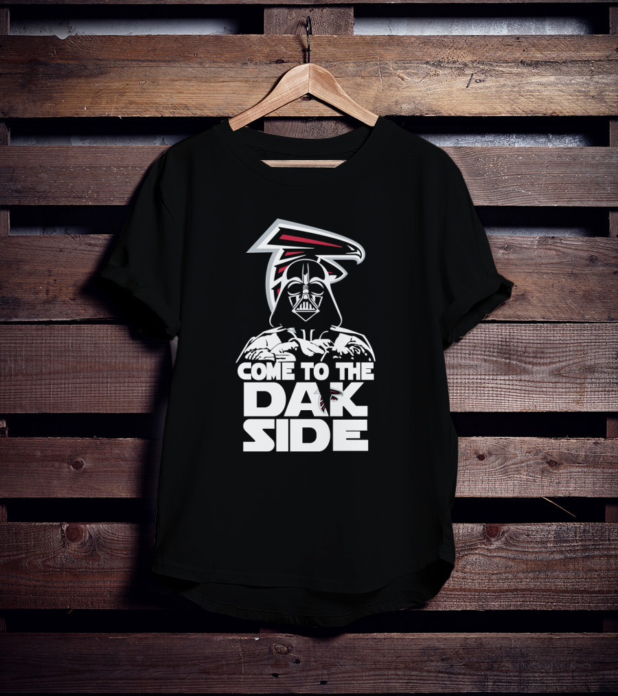 Come To The Dark Side Darth Vader Atlanta Falcons Fans T-Shirt