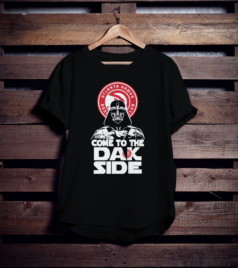 Darth Vader Come To The Dark Side Atlanta Hawks Fans T-Shirt