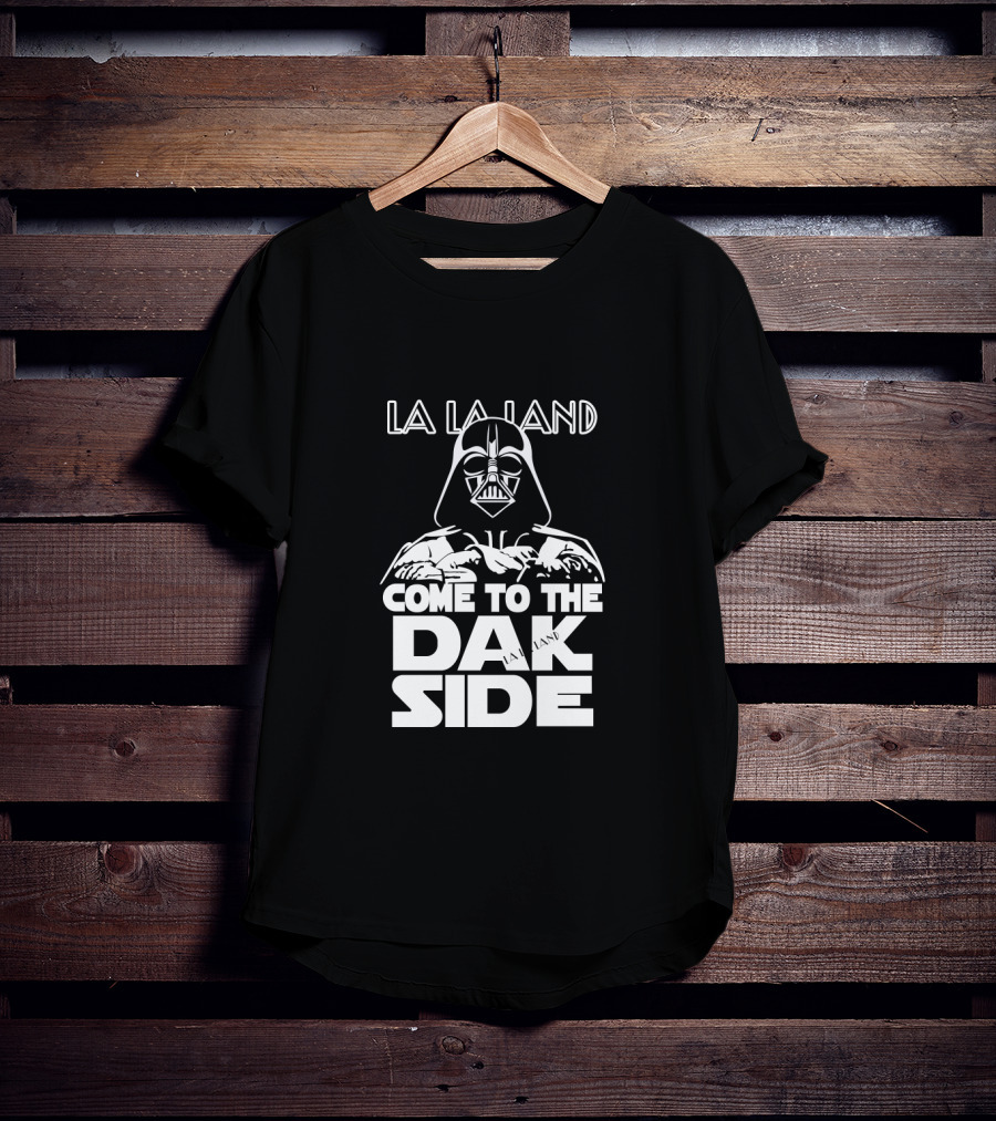 Darth Vader La La Land Come To The Dark Side T-Shirt