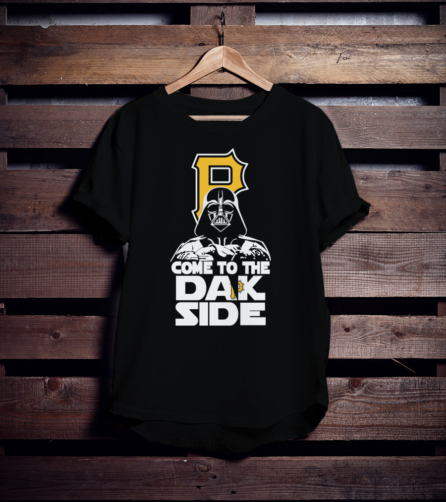 Pittsburgh Pirates Darth Vader Come To The Dark Side T-Shirt
