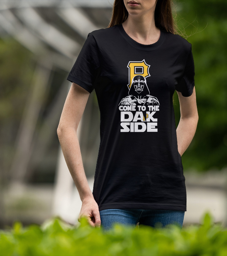 Pittsburgh Pirates Darth Vader Come To The Dark Side T-Shirt