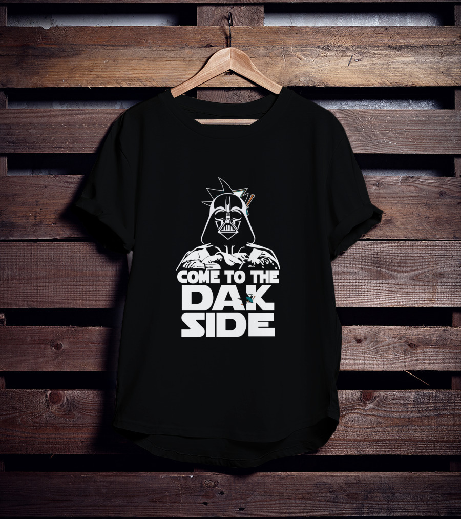 Come To The Dak Side Darth Vader San Jose Sharks Fans T-Shirt