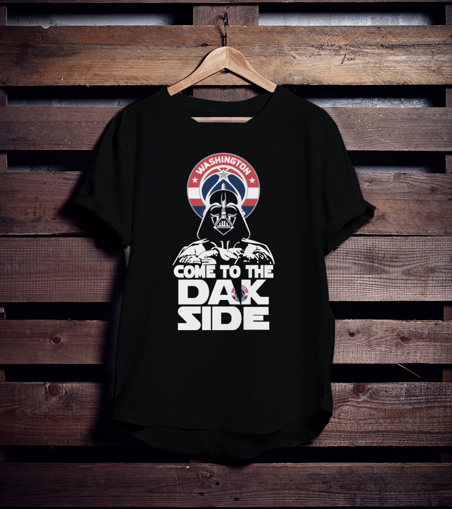 Darth Vader Come To The Dark Side Washington Wizards Fans T-Shirt