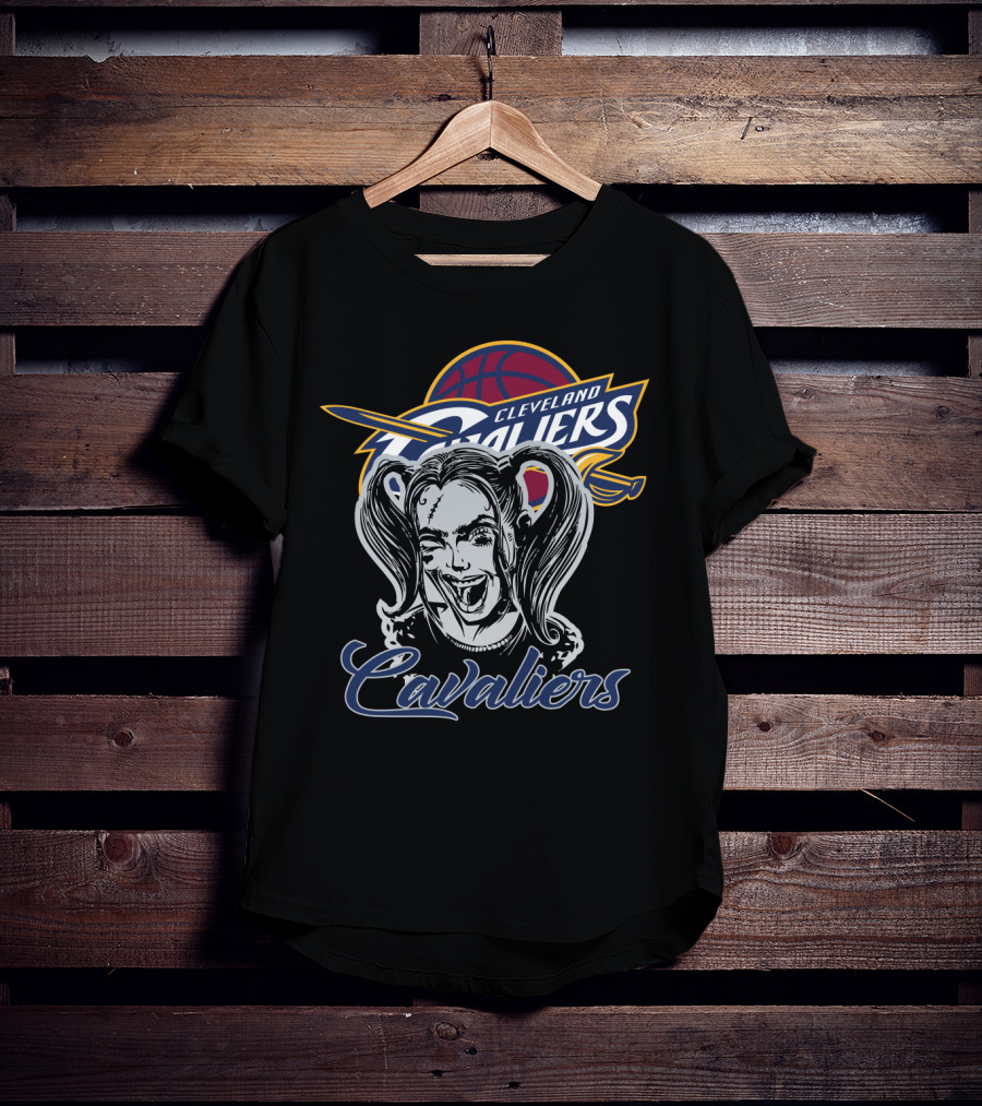 Harley Quinn Cleveland Cavaliers Fans T-Shirt