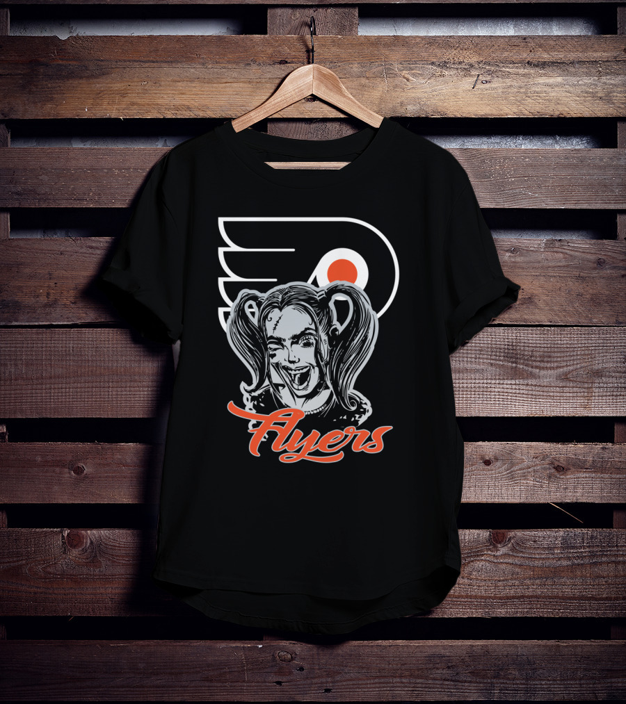 Harley Quinn Philadelphia Flyers Fans T-Shirt