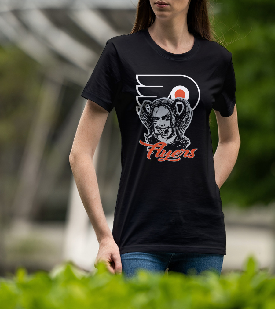 Harley Quinn Philadelphia Flyers Fans T-Shirt