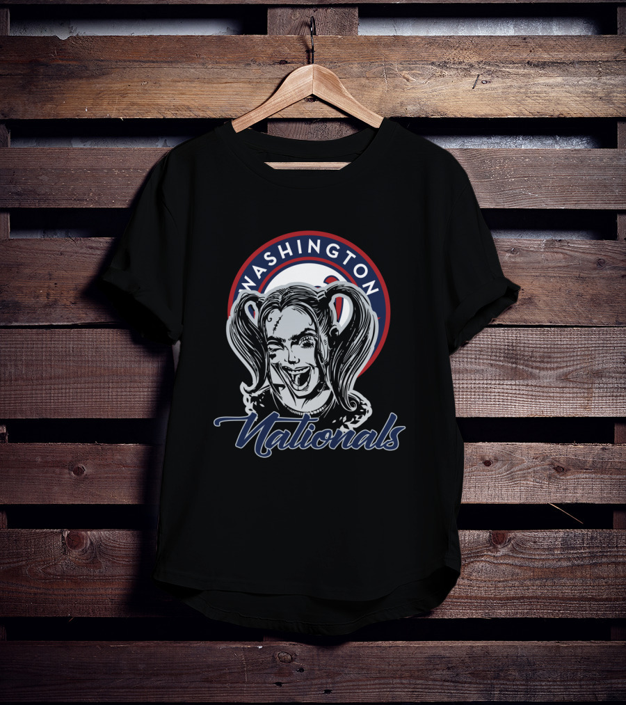 Washington Nationals Harley Quinn Fan T-Shirt