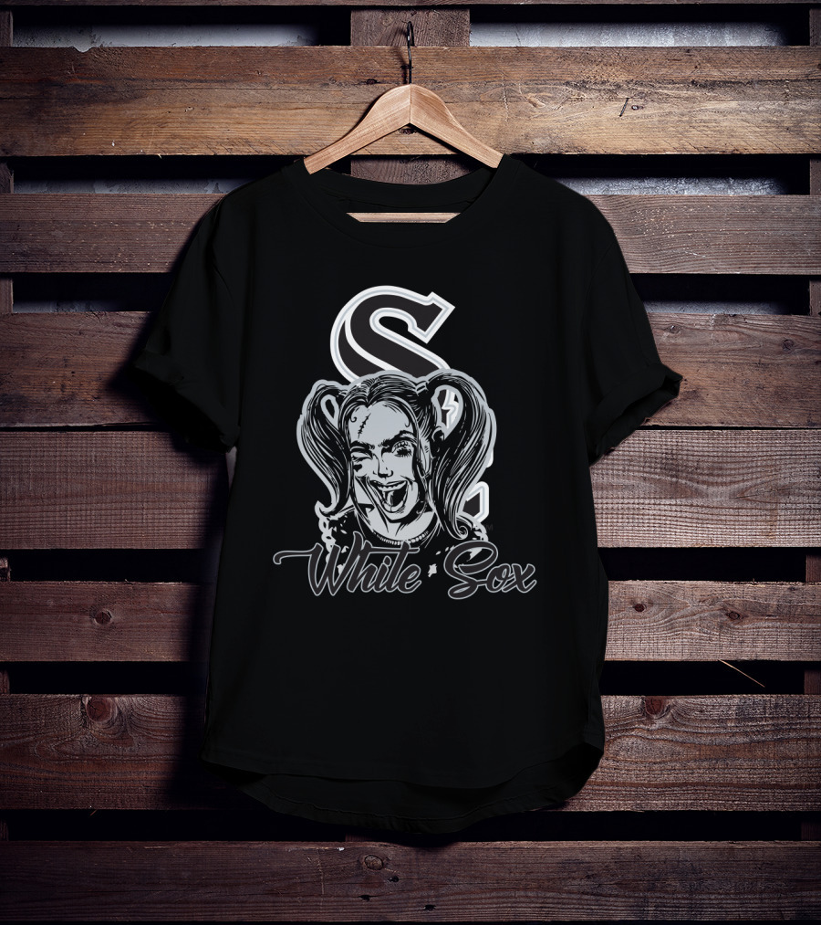 Harley Quinn With Chicago White Sox T-Shirt