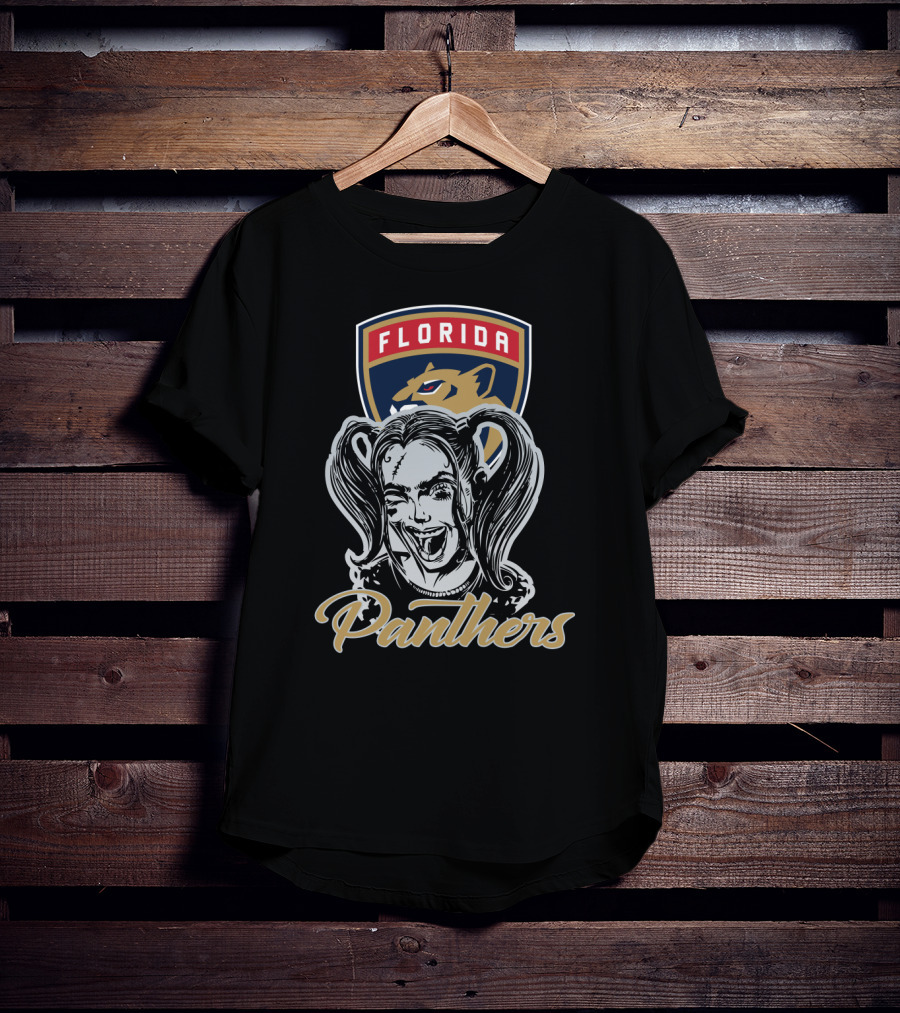 Florida Panthers Harley Quinn Fans T-Shirt
