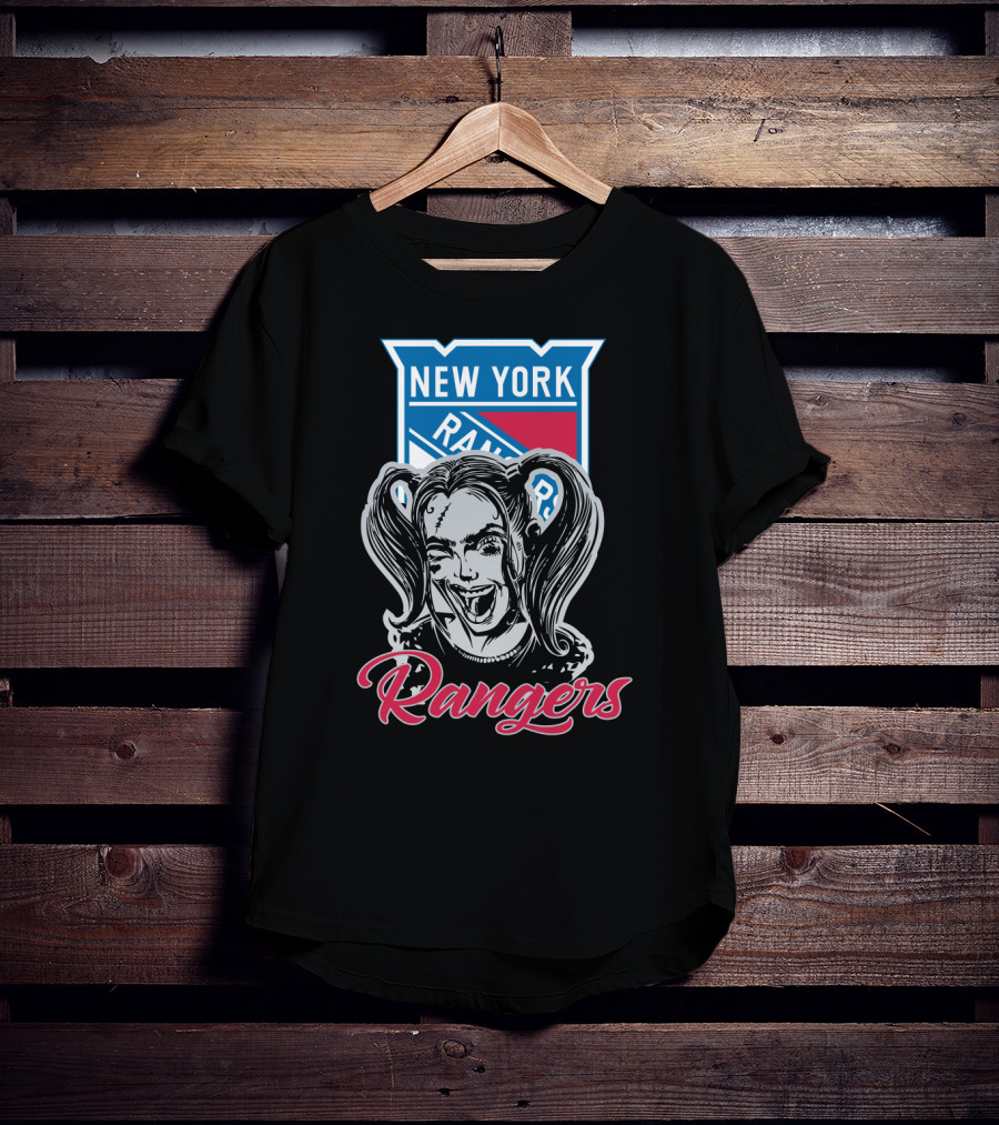 New York Rangers Harley Quinn Fans T-Shirt