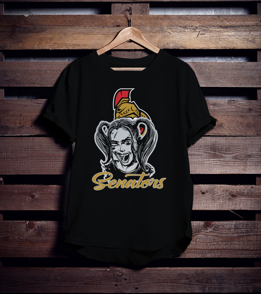 Harley Quinn Ottawa Senators Fans Senators T-Shirt