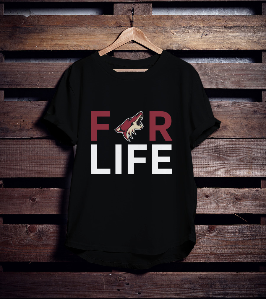 Arizona Coyotes For Life Fans Passion Supporters T-Shirt