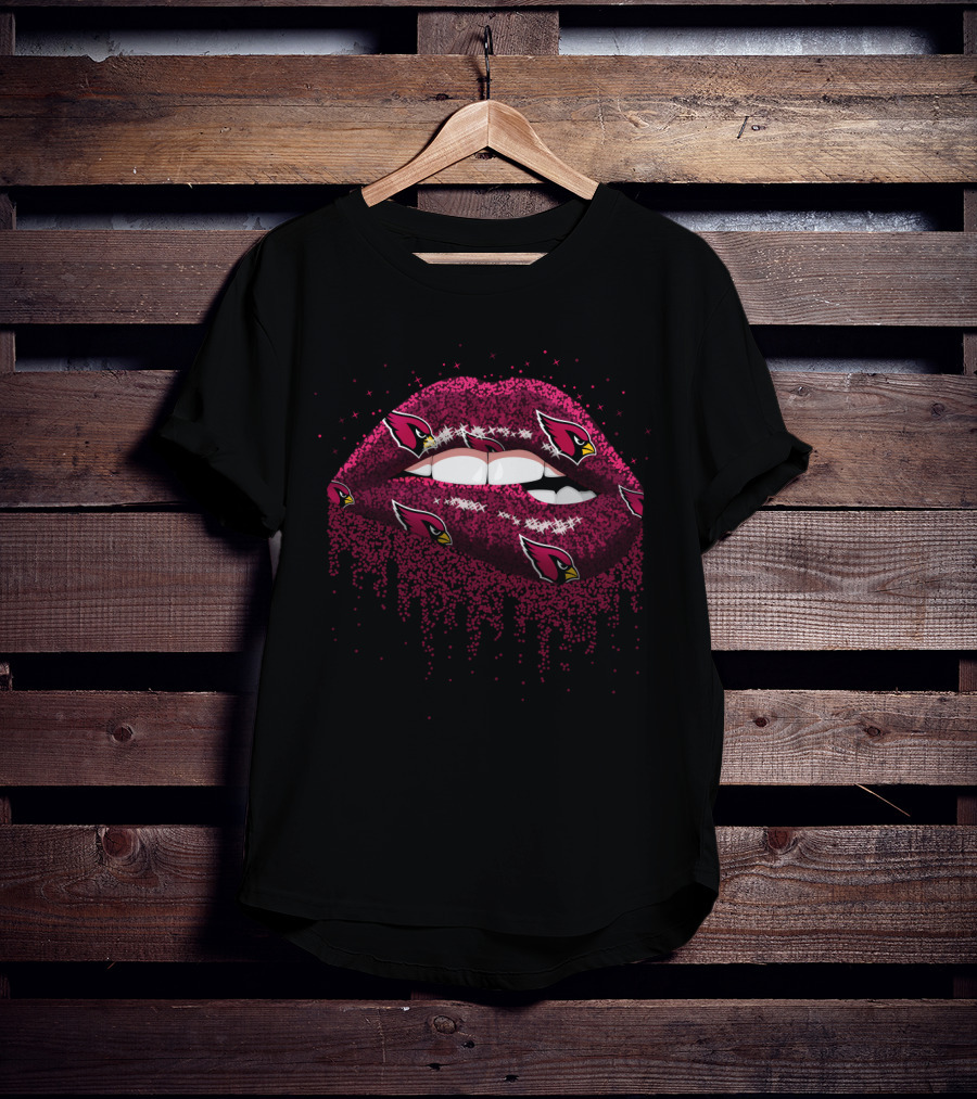 Arizona Cardinals Lips T-Shirt