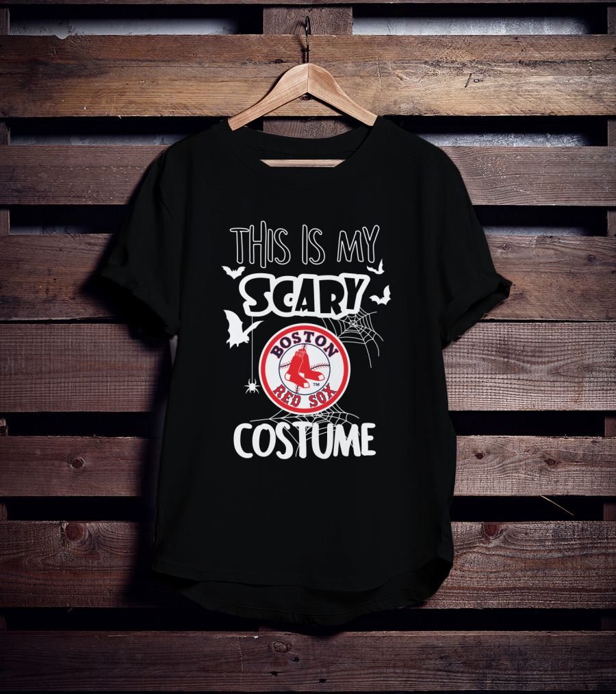 This Is My Scary Boston Red Sox Costume T-Shirt