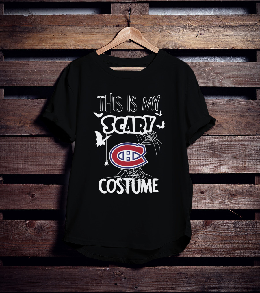 This Is My Scary Montreal Canadiens Costume T-Shirt