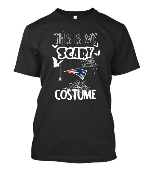 This Is My Scary New England Patriots Halloween Costume T-Shirt