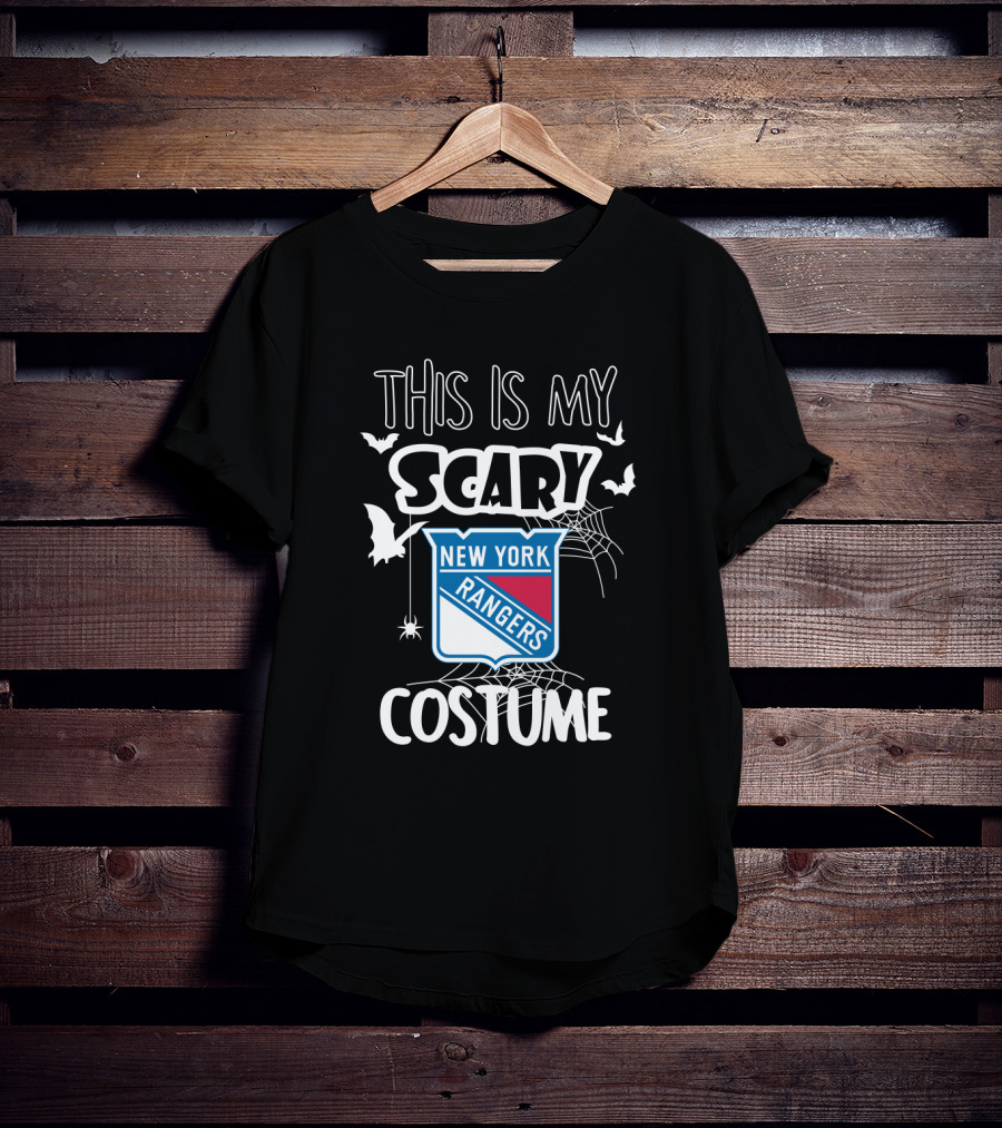 This Is My Scary New York Rangers Costume T-Shirt