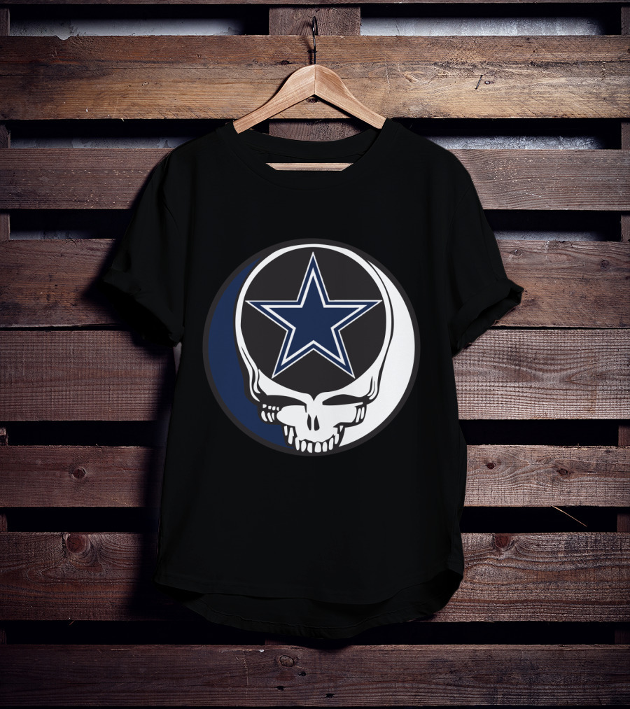 Grateful Dead Steal Your Face Dallas Cowboys Star T-Shirt