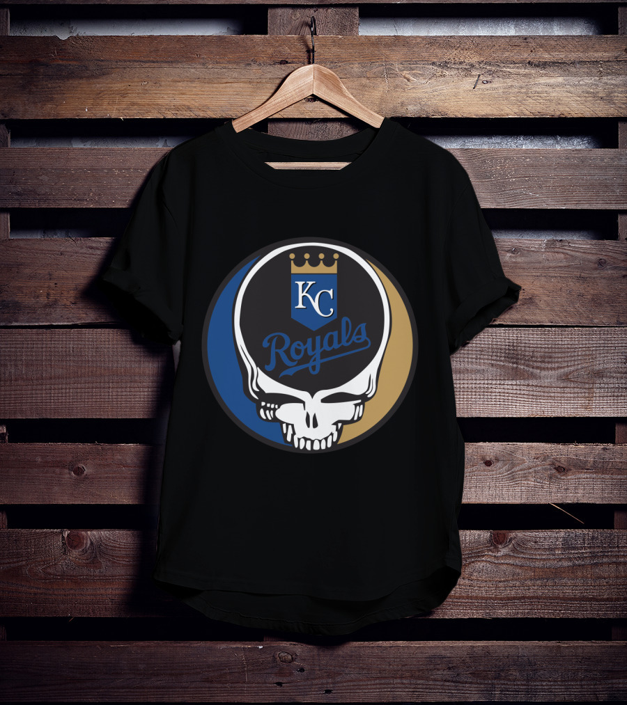 Kansas City Royals Grateful Dead Steal Your Face T-Shirt