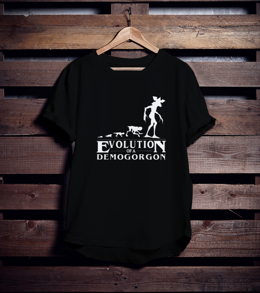 Stranger Things Demogorgon Evolution Progression T-Shirt