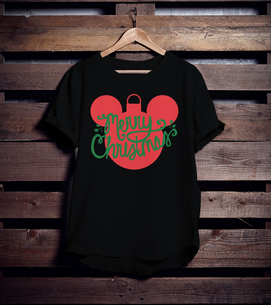 Merry Christmas Mickey Mouse T-Shirt