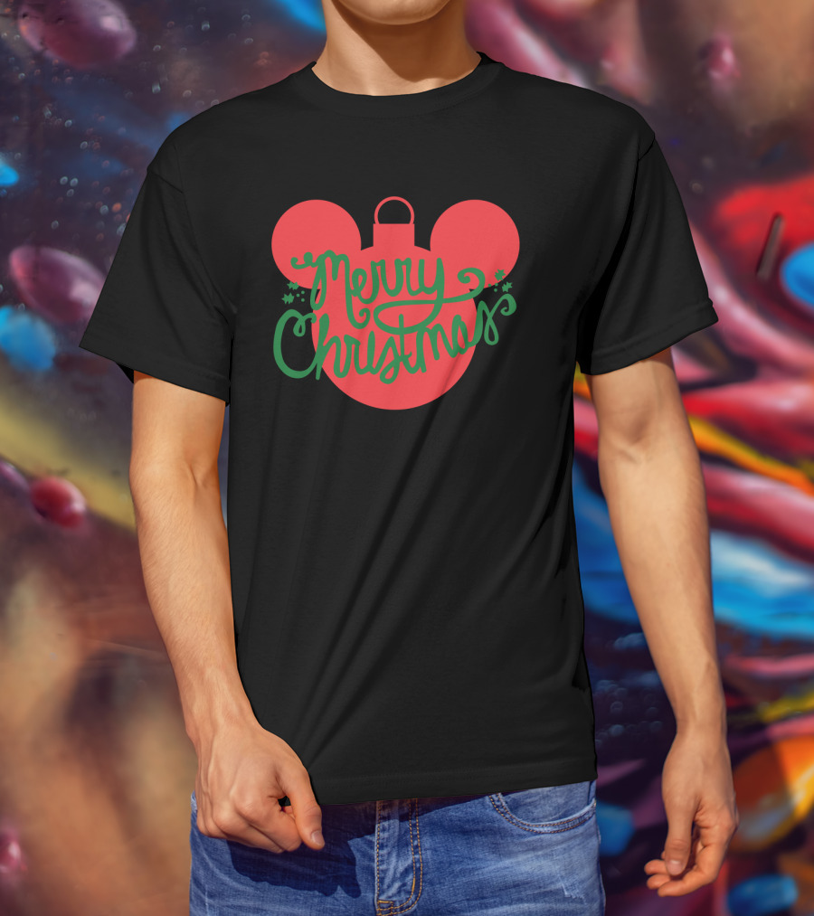 Merry Christmas Mickey Mouse T-Shirt