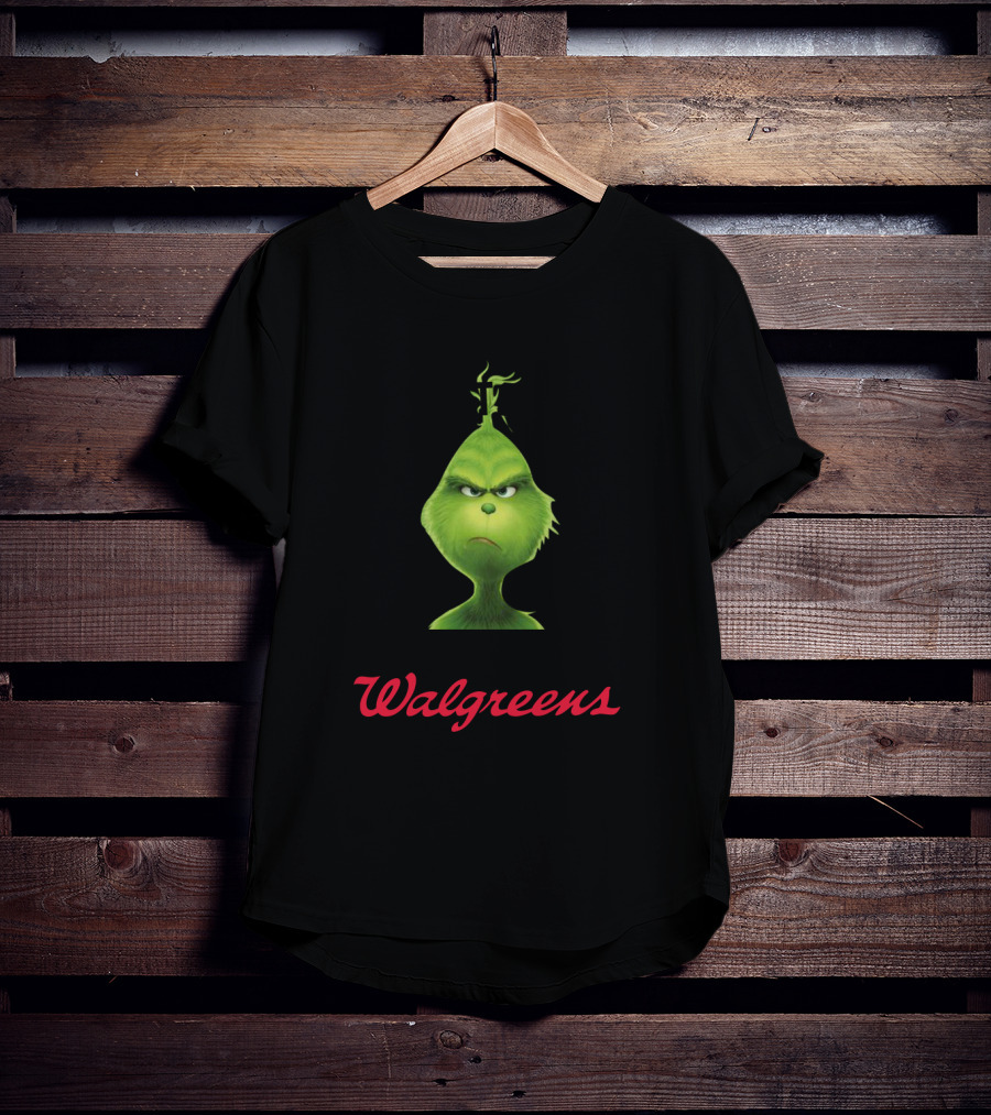 I Used To Smile And Then I Worked At Walgreens Grinch T-Shirt