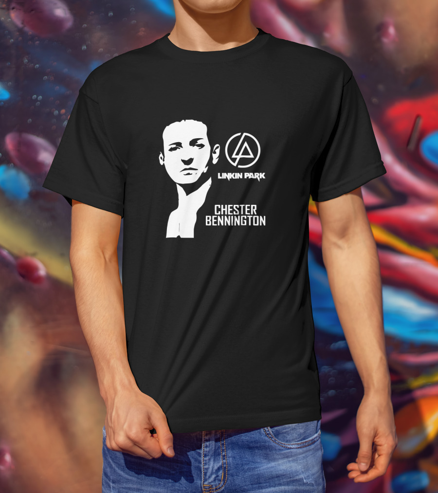 Linkin Park Chester Bennington Iconic Portrait T-Shirt