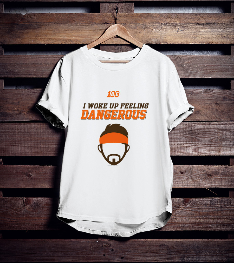 1BE I Woke Up Feeling Dangerous Headband T-Shirt