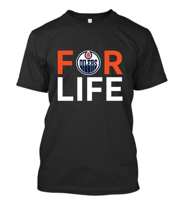 Edmonton Oilers Logo For Life Loyal Fans T-Shirt