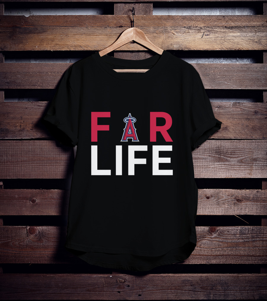 Los Angeles Angels Fan Pride For Life T-Shirt