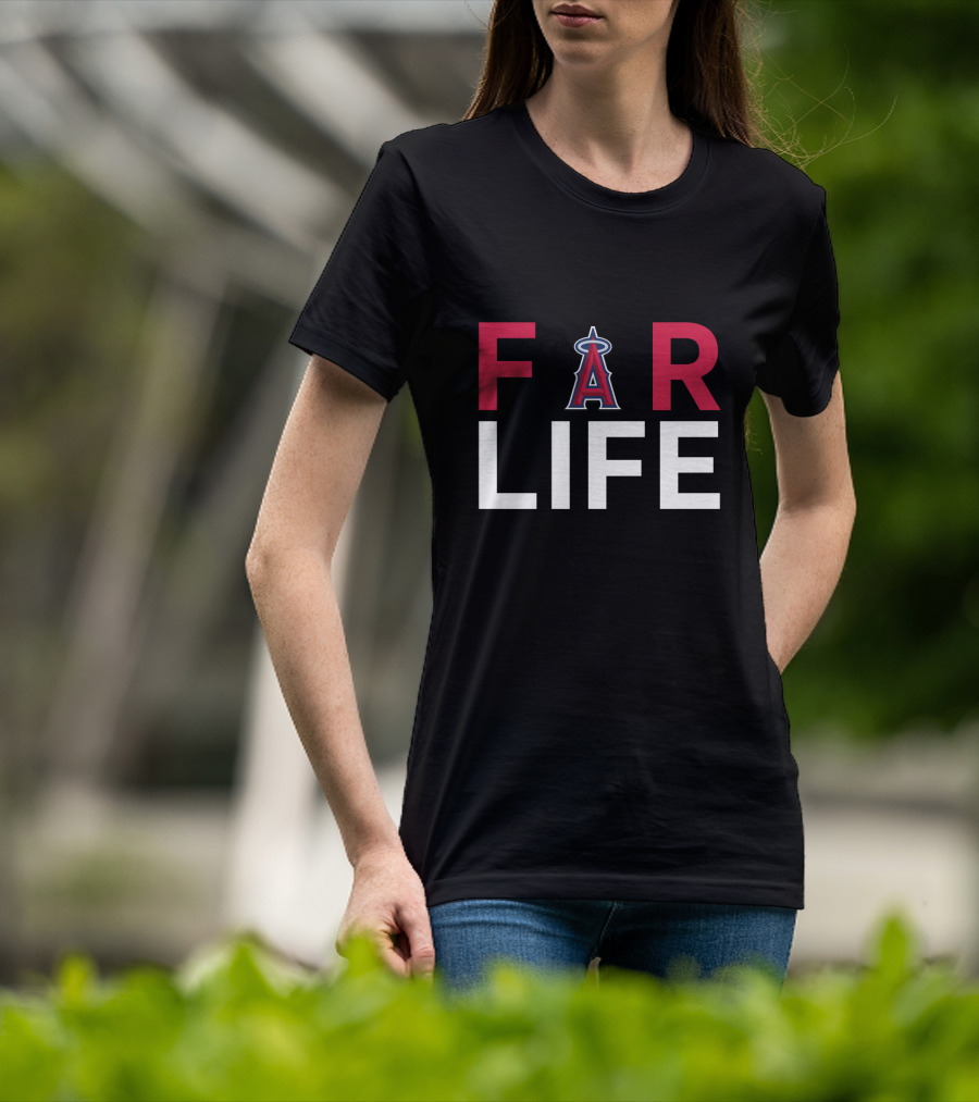 Los Angeles Angels Fan Pride For Life T-Shirt